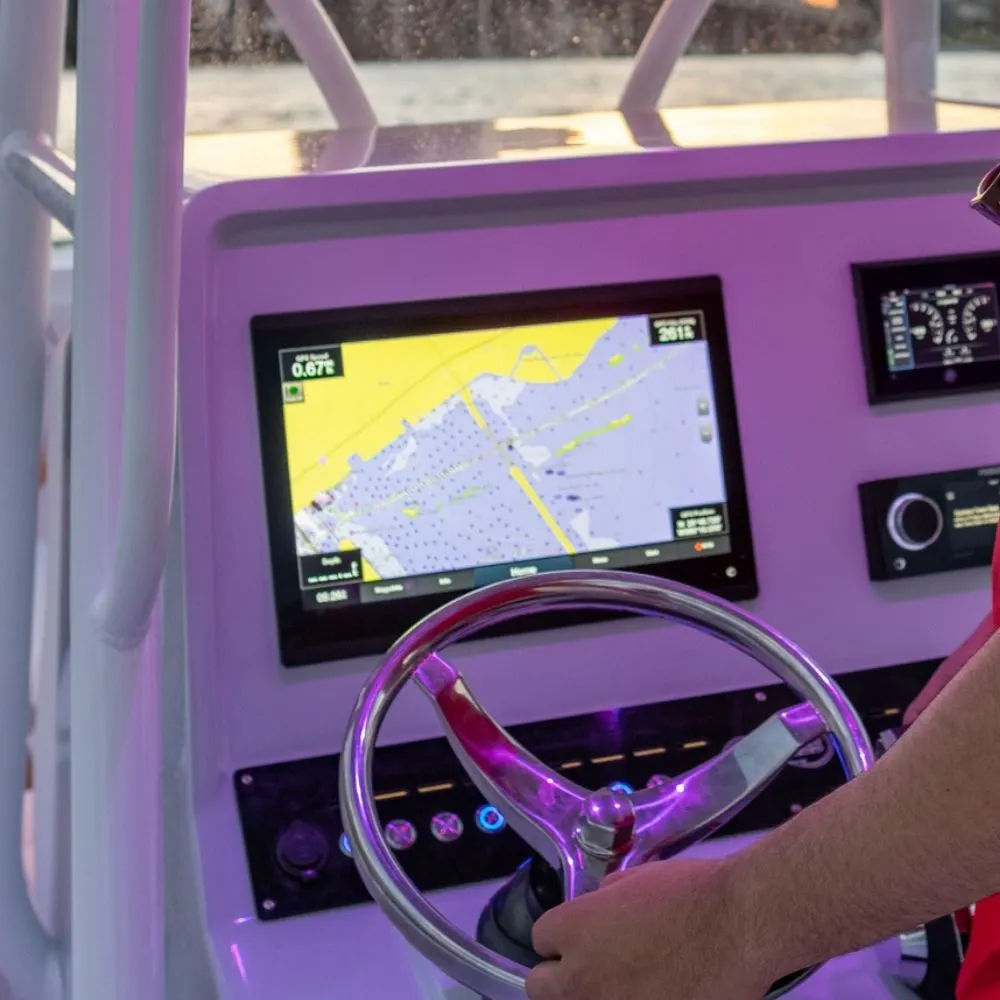 Limitless helm with multifunction display