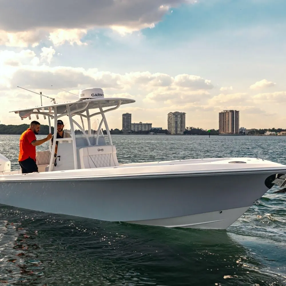Limitless center console at sunset
